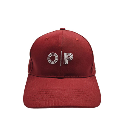 Optimal Prime 100% Cotton Breathable Baseball Cap In Burgundy UV Protection