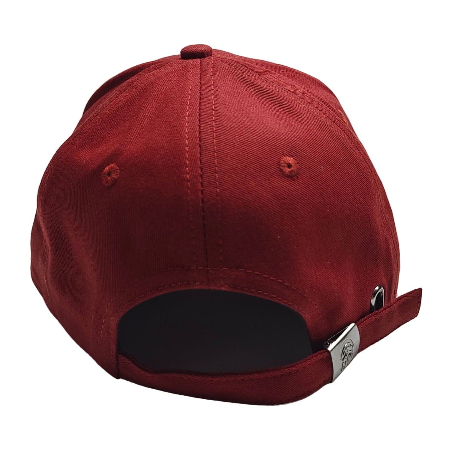 Optimal Prime 100% Cotton Breathable Baseball Cap In Burgundy UV Protection